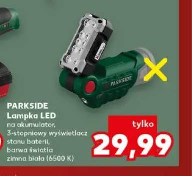 Lampka LED na akumulator Parkside