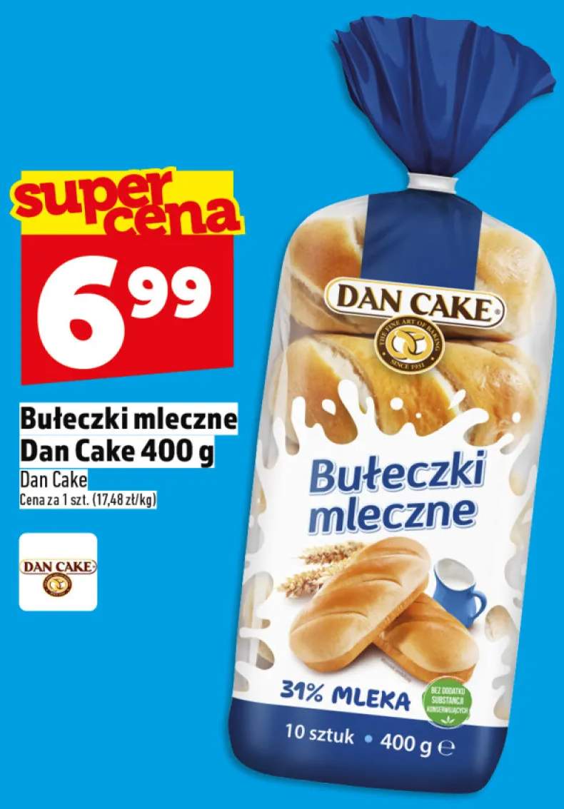 Bułeczki mleczne Dan Cake