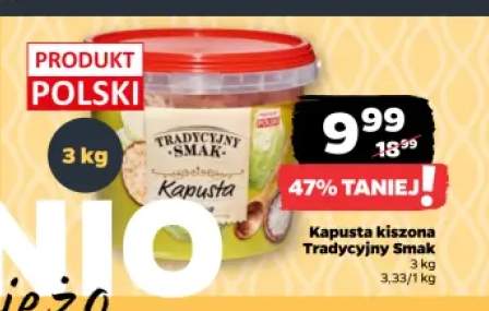 Kapusta kiszona Tradycyjny Smak