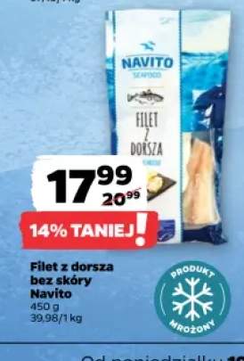 Filet z dorsza bez skóry Navito
