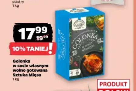 Golonka w sosie własnym wolno gotowana Sztuka Mięsa