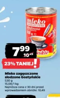 Mleko zagęszczone słodzone Gostyńskie
