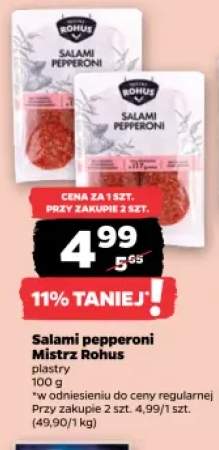 Salami pepperoni Mistrz Rohus