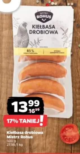 Kiełbasa drobiowa Mistrz Rohus