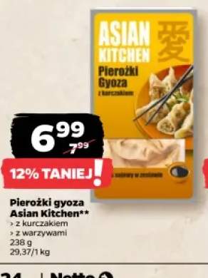 Pierożki gyoza z kurczakiem Asian Kitchen +1 wariant