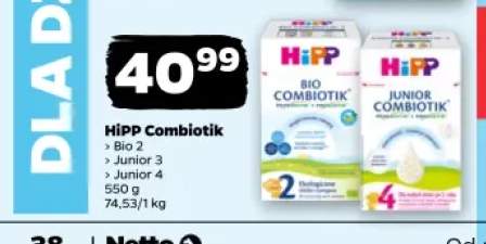 Mleko modyfikowane Bio 2 HiPP Combiotik +2 warianty