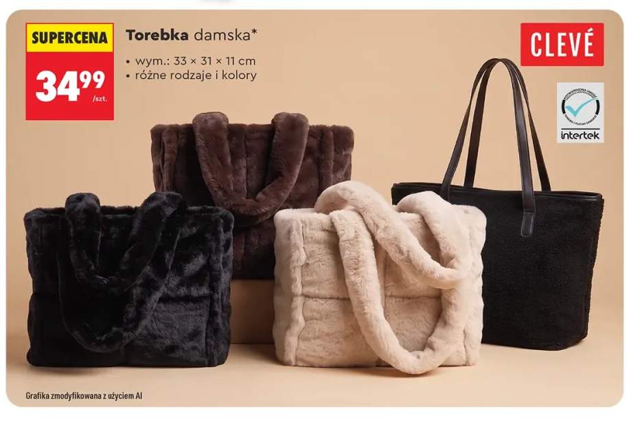 Torebka damska Clevé