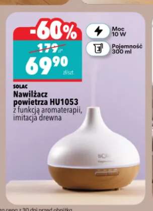 Nawilżacz powietrza HU1053 z funkcją aromaterapii imitacja drewna Solac