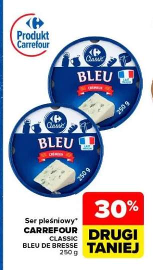 Ser pleśniowy Bleu de Bresse Carrefour Classic
