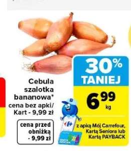 Cebula szalotka bananowa