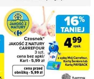Czosnek Jakość z Natury Carrefour 3 szt.