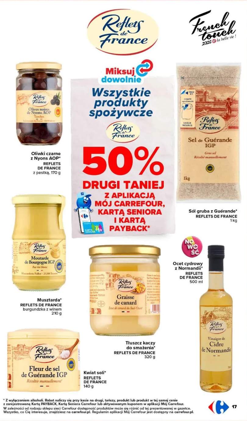 Produkty spożywcze Reflets de France +6 wariantów