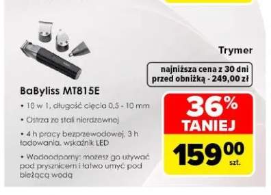 Trymer MT815E BaByliss