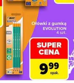 Ołówki z gumką Evolution Bic