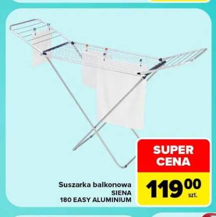 Suszarka balkonowa Siena 180 Easy Aluminium