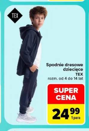 Spodnie dresowe dziecięce TEX