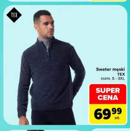 Sweter męski TEX