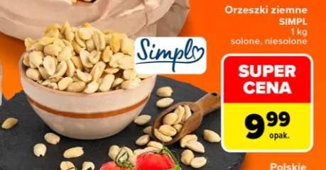 Orzeszki ziemne solone Simpl
