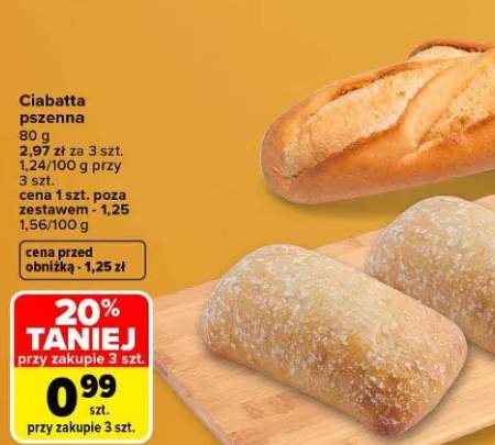 Ciabatta pszenna