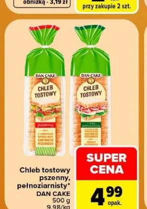 Chleb tostowy pszenny Dan Cake +1 wariant
