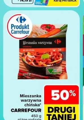 Mieszanka warzywna chińska Carrefour