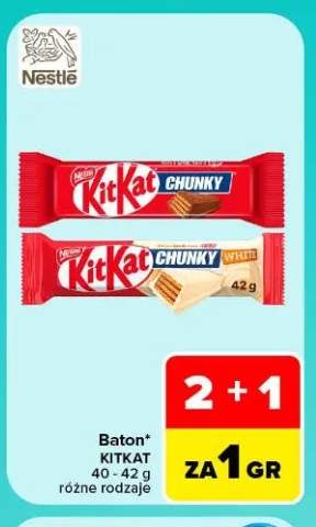 Baton KitKat Chunky +1 wariant