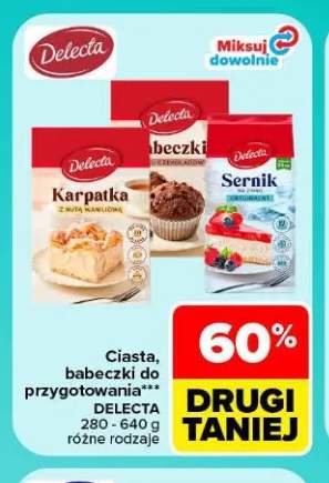 Ciasta, babeczki do przygotowania Delecta