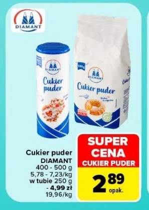 Cukier puder Diamant +1 wariant