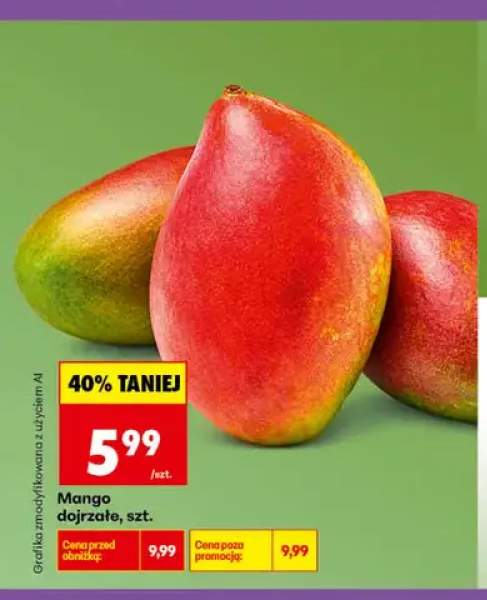 Mango dojrzałe