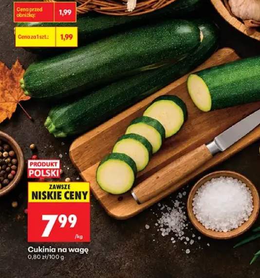 Cukinia na wagę