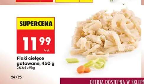 Flaki cielęce gotowane