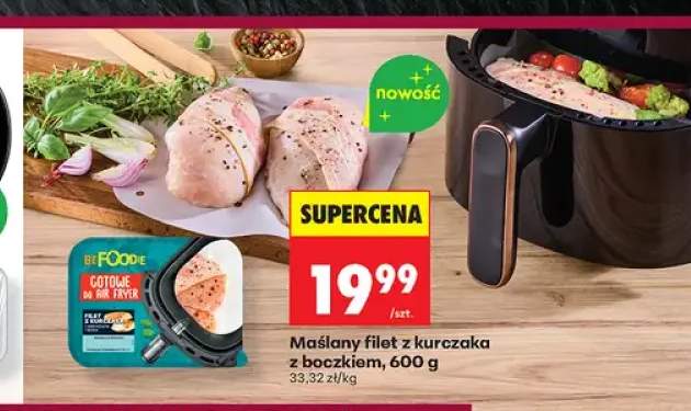 Maślany filet z kurczaka z boczkiem BeFoodie