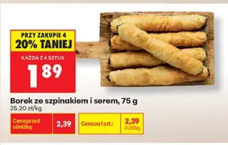 Borek ze szpinakiem i serem