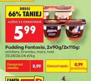 Pudding Fantasia Tiramisu 2-pak +3 warianty