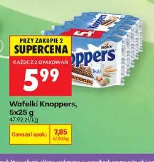 Wafelki Knoppers 5-pak