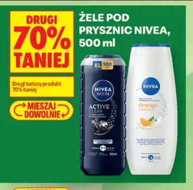 Żel pod prysznic Nivea Men Active Clean +1 wariant
