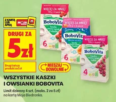 Kaszki i owsianki BoboVita +3 warianty