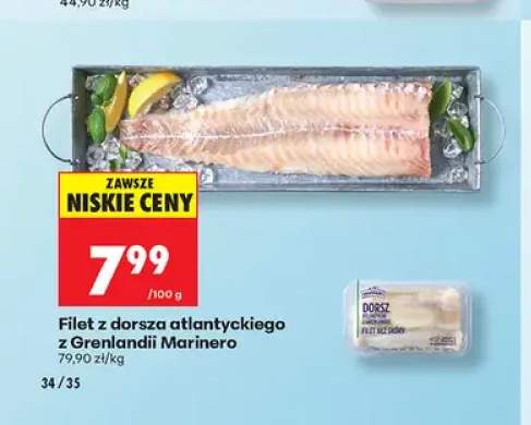 Filet z dorsza atlantyckiego z Grenlandii Marinero