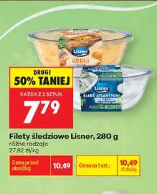 Filety śledziowe Lisner