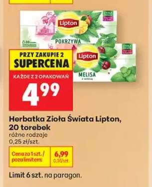 Herbatka Zioła Świata Lipton
