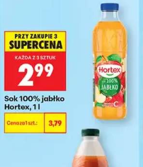 Sok jabłko Hortex 100%