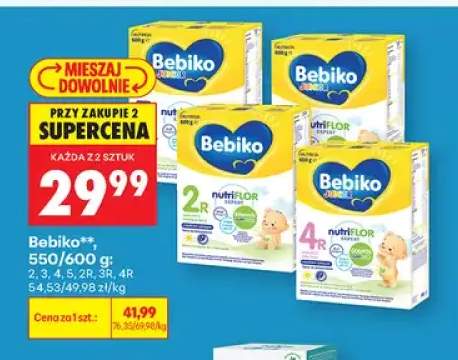 Mleko modyfikowane Bebiko 2 +6 wariantów