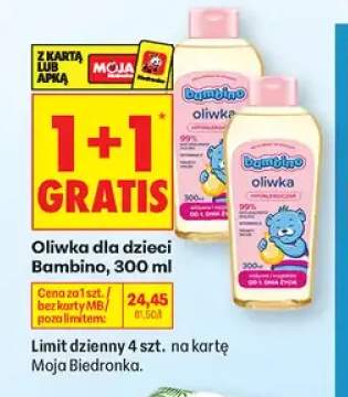 Oliwka dla dzieci Bambino