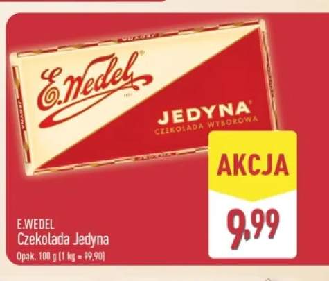 Czekolada Jedyna E.Wedel