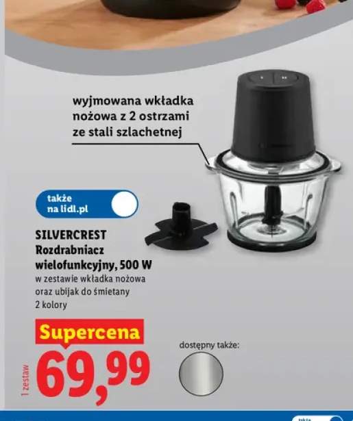 Rozdrabniacz wielofunkcyjny Silvercrest
