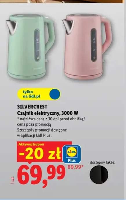 Czajnik elektryczny Silvercrest