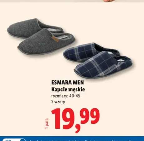 Kapcie męskie