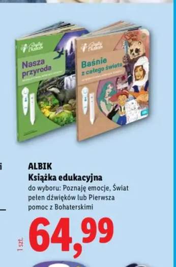 Książka edukacyjna Poznaję emocje Albik +4 warianty
