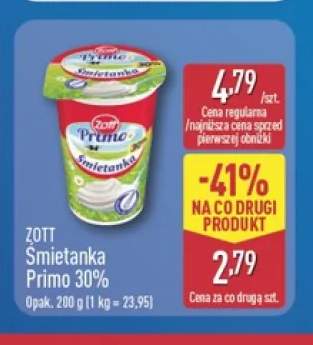 Śmietanka Primo Zott 30%