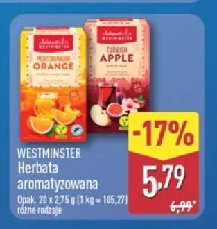 Herbata aromatyzowana Turkish Apple Westminster +1 wariant
